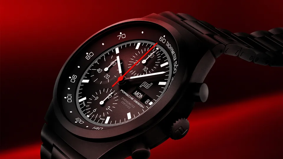 Chronograph 1 All Black Numbered Edition: Di sản 911 trên cổ tay