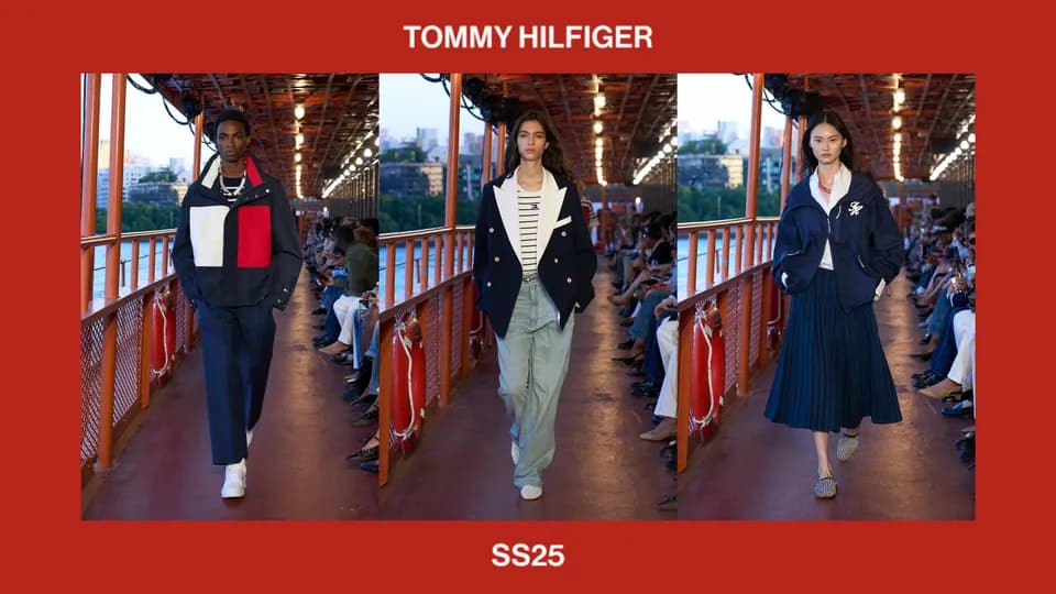BST Tommy Hilfiger 2025 lấy cảm hứng từ thủy thủ & hải quân