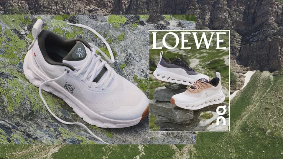 LOEWE x On ra mắt mẫu giày thể thao Cloudtilt 2.0 phiên bản mới