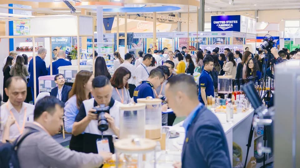 Không gian giao lưu thương mại - văn hóa - ẩm thực quốc tế tại triển lãm Food & Hospitality Hanoi 2025
