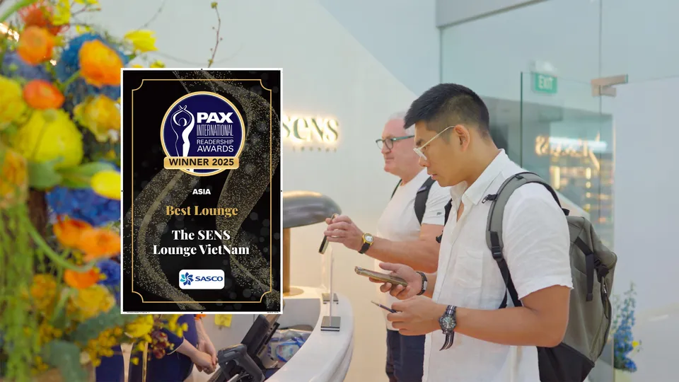 Việt Nam có thêm phòng chờ thương gia tốt nhất châu Á
