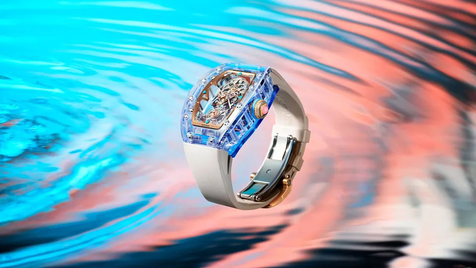 Richard Mille nâng tầm kỹ nghệ chế tác sapphire với siêu phẩm mới