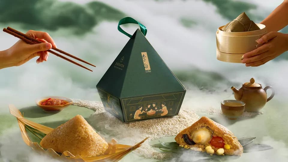 Đón Tết Đoan Ngọ 2025 cùng bánh bá trạng thủ công tại nhà hàng Li Bai