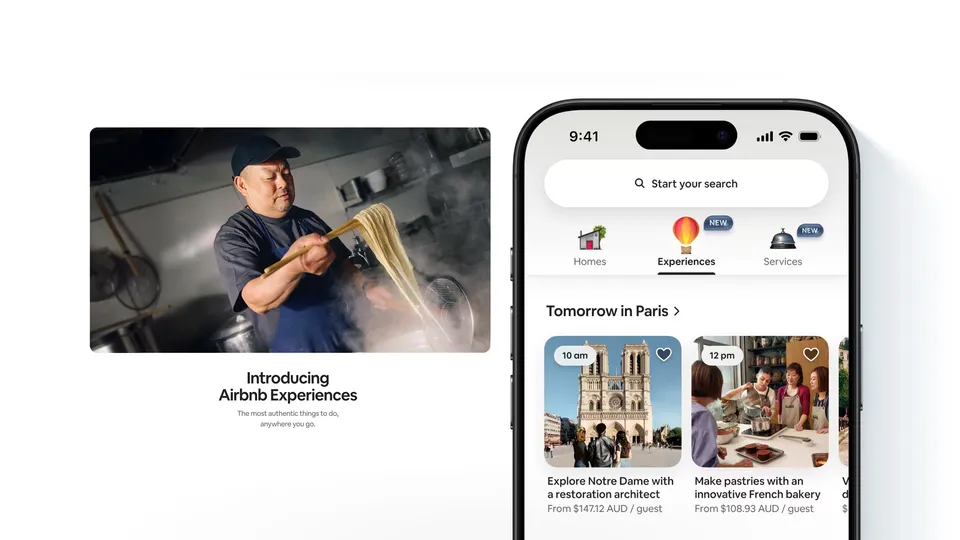 Airbnb giới thiệu chuỗi dịch vụ và trải nghiệm cá nhân hoá mới