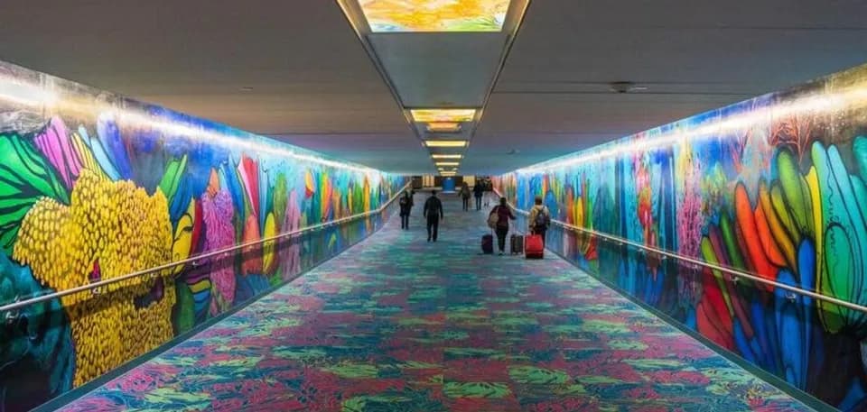 Skytrax gọi tên các Sân bay có tác phẩm nghệ thuật ấn tượng nhất năm 2025
