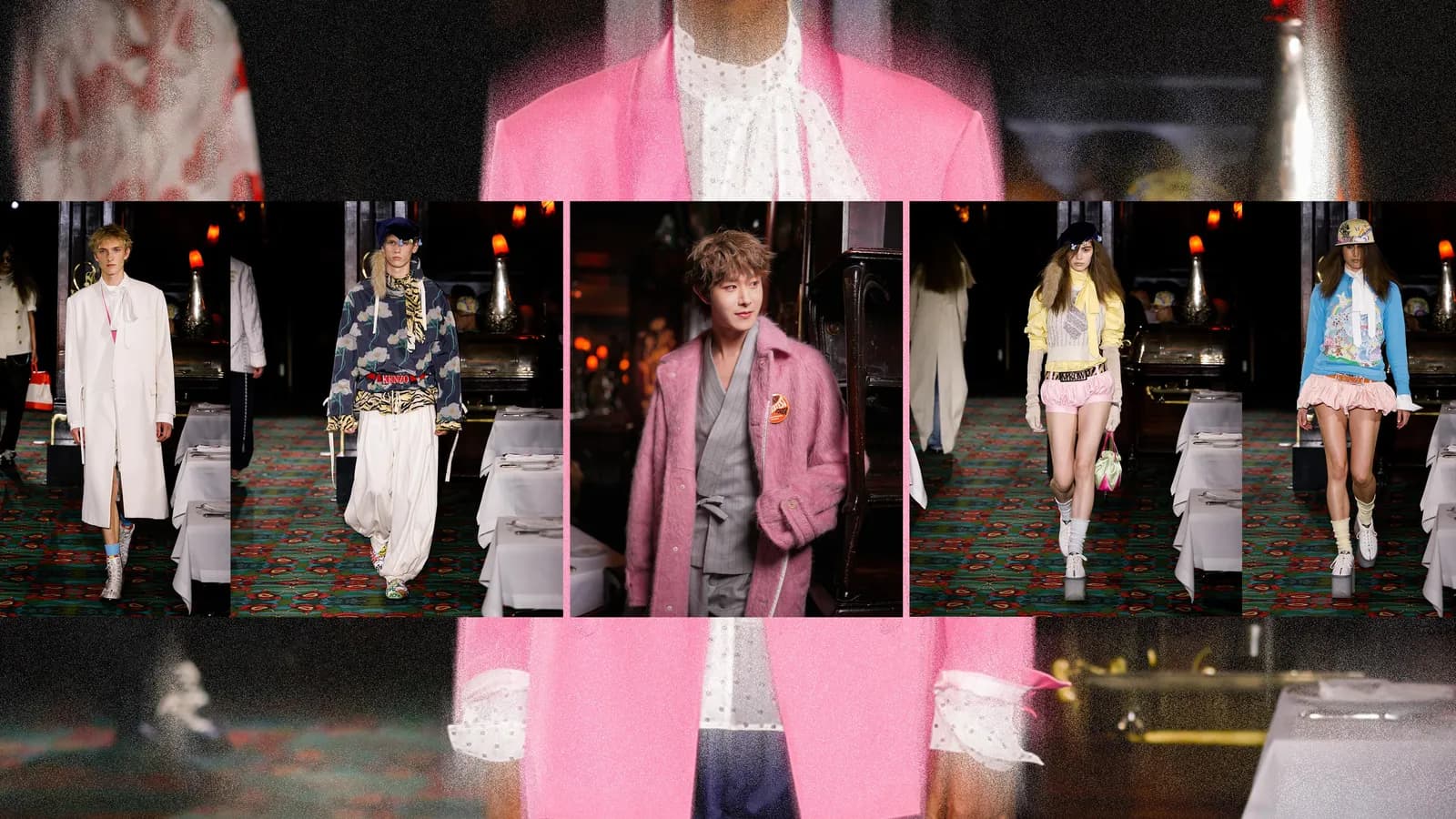 Kenzo RTW 2026: Sẽ thế nào nếu một con hổ và một con thỏ… “phải lòng” nhau?