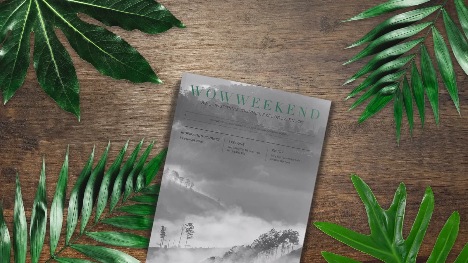 Giải mã ảnh bìa ấn phẩm Vol.4 ''Núi rừng Việt Nam'' của WOWWEEKEND