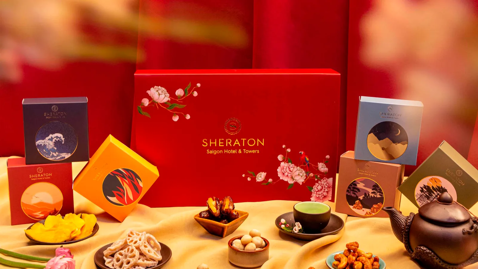 Trao gửi yêu thương với bộ quà tết lục vị hồng phúc từ Sheraton Saigon
