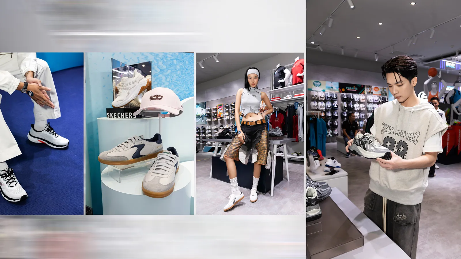 Skechers mở cửa hàng lớn nhất Việt Nam tại Crescent Mall
