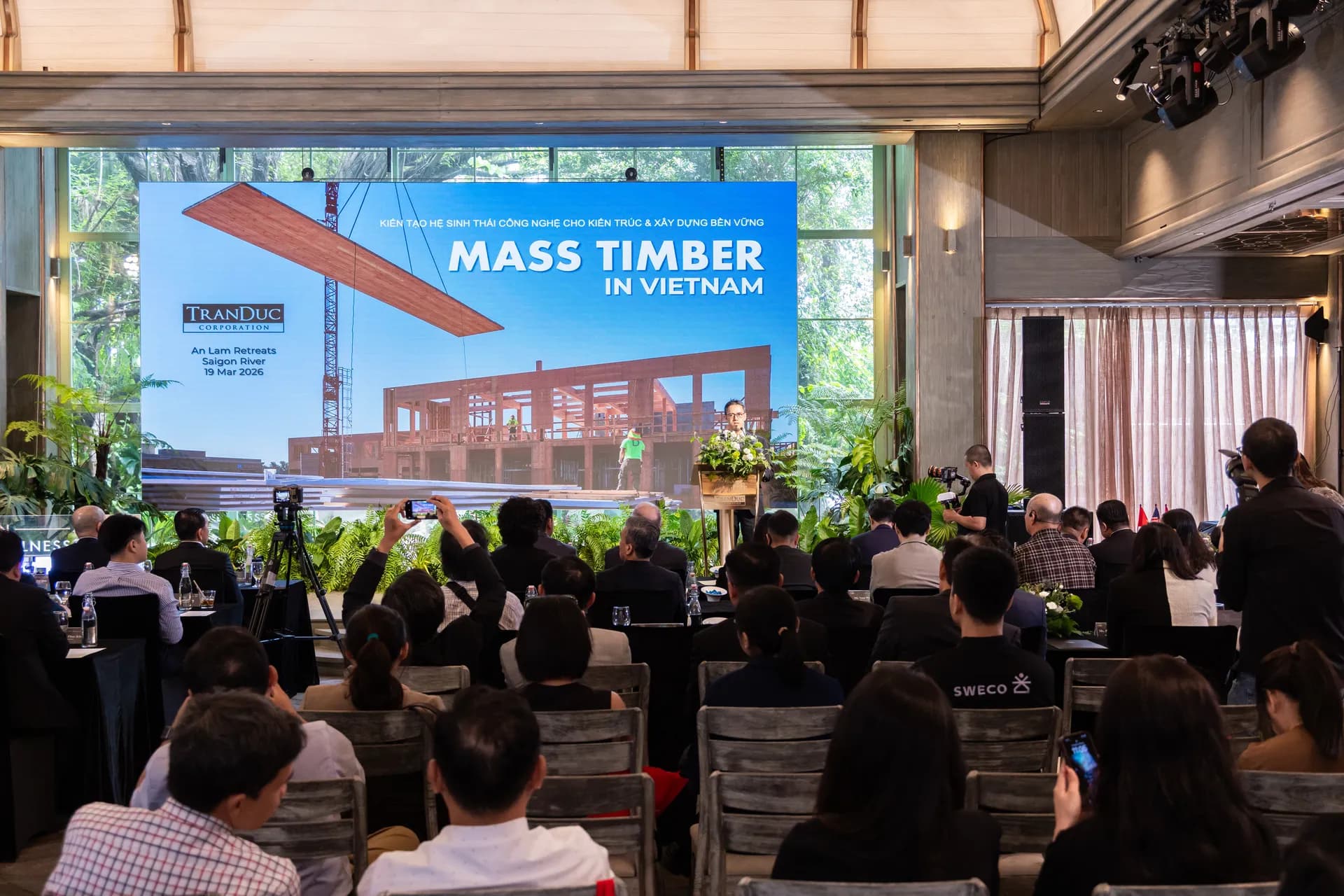 Hợp tác quốc tế thúc đẩy xu hướng kiến trúc gỗ tại Đông Nam Á