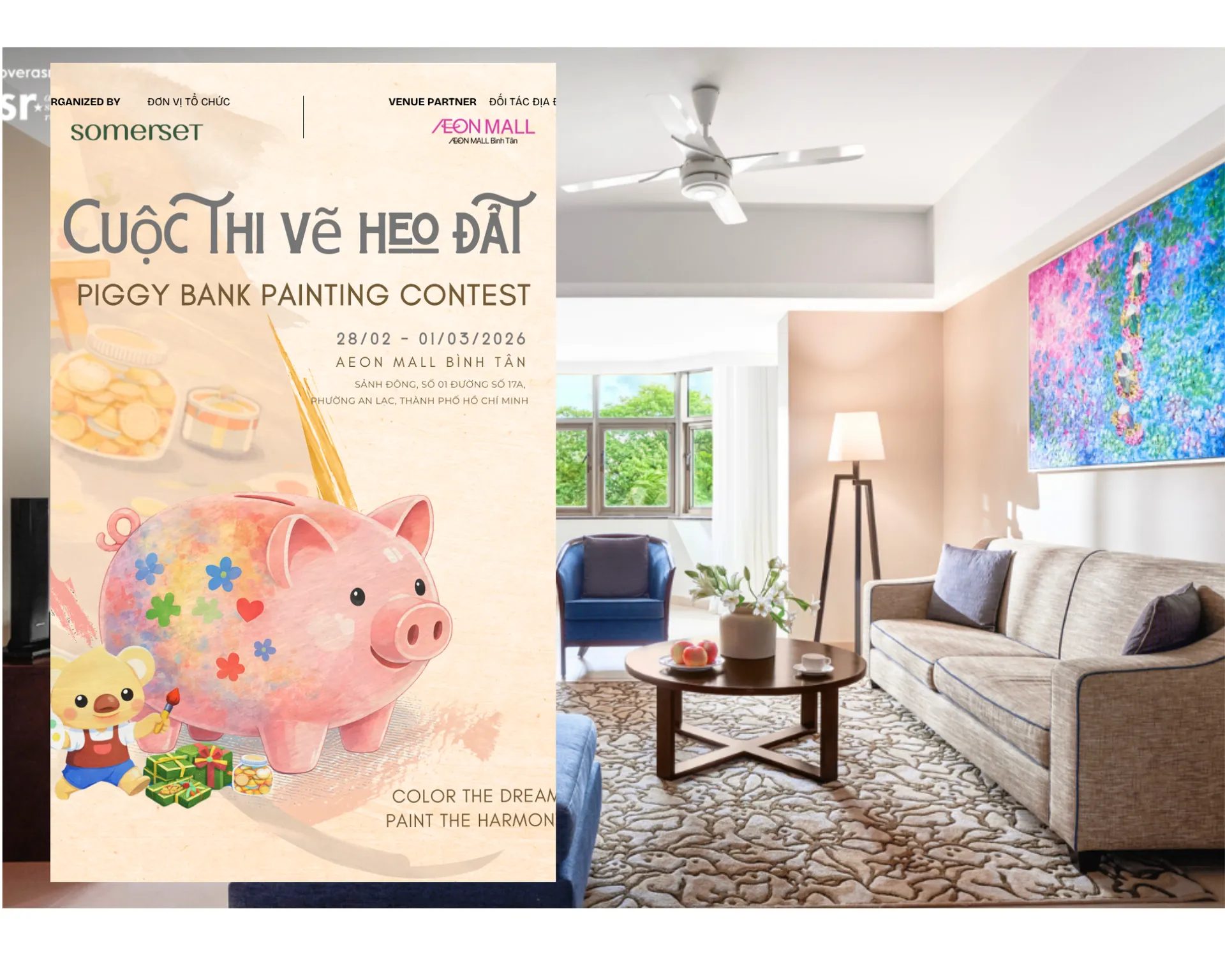 Họa sắc ước mơ tuổi thơ, chạm tay kỳ nghỉ mơ ước cùng Somerset