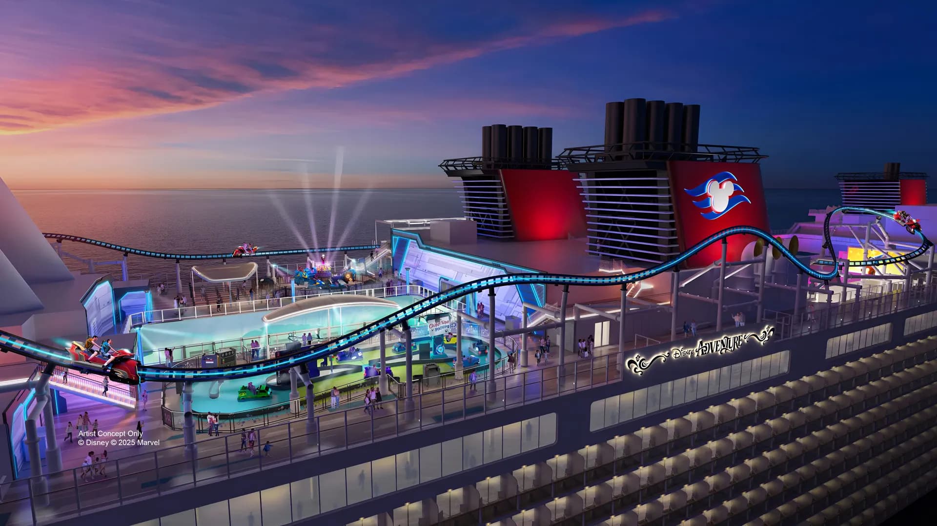Có gì trên Disney Cruise Line đầu tiên ở châu Á?