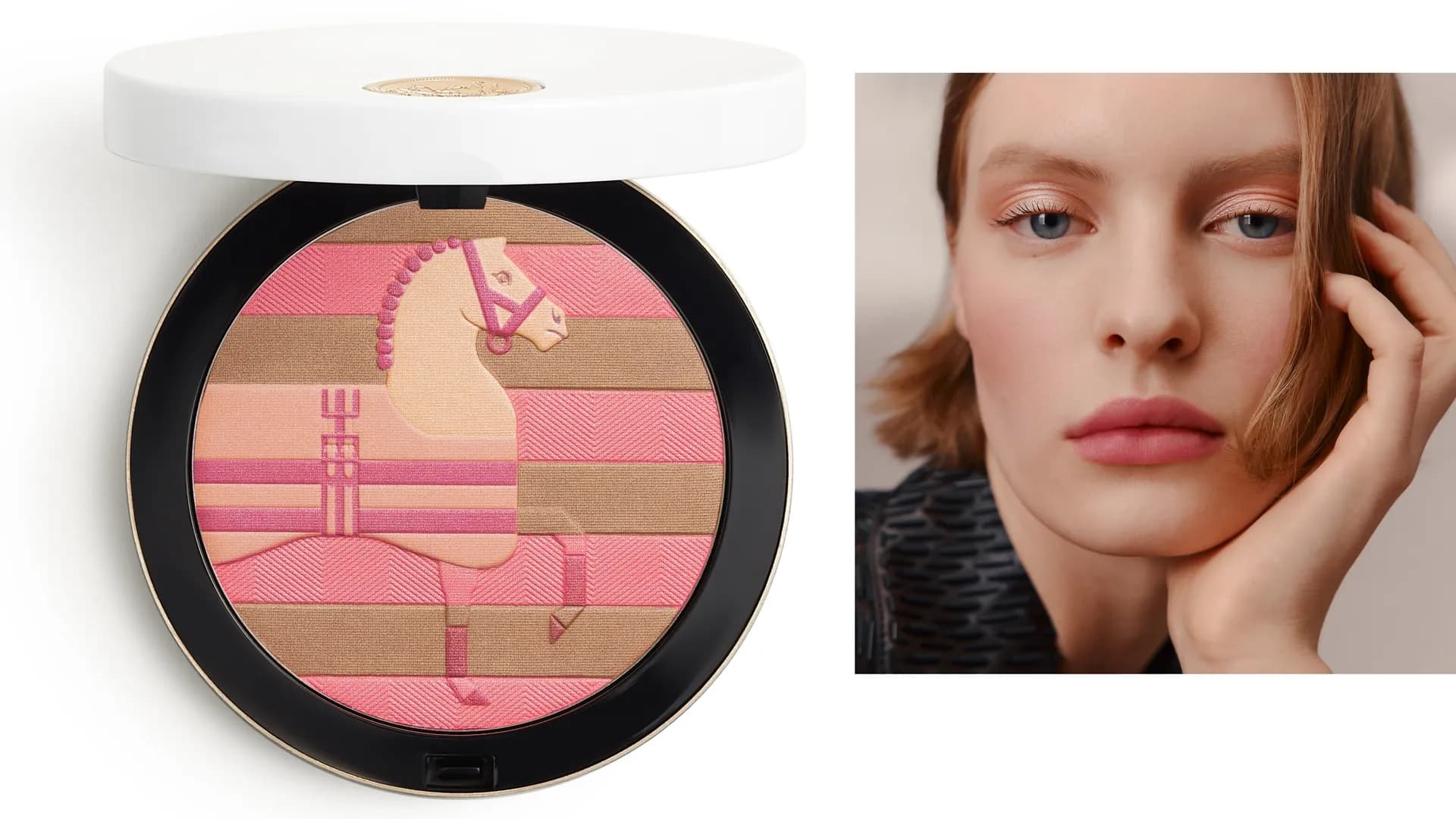 Hermès Rocabar Silk Powder: Phấn phủ phiên bản giới hạn mùa lễ hội 2025