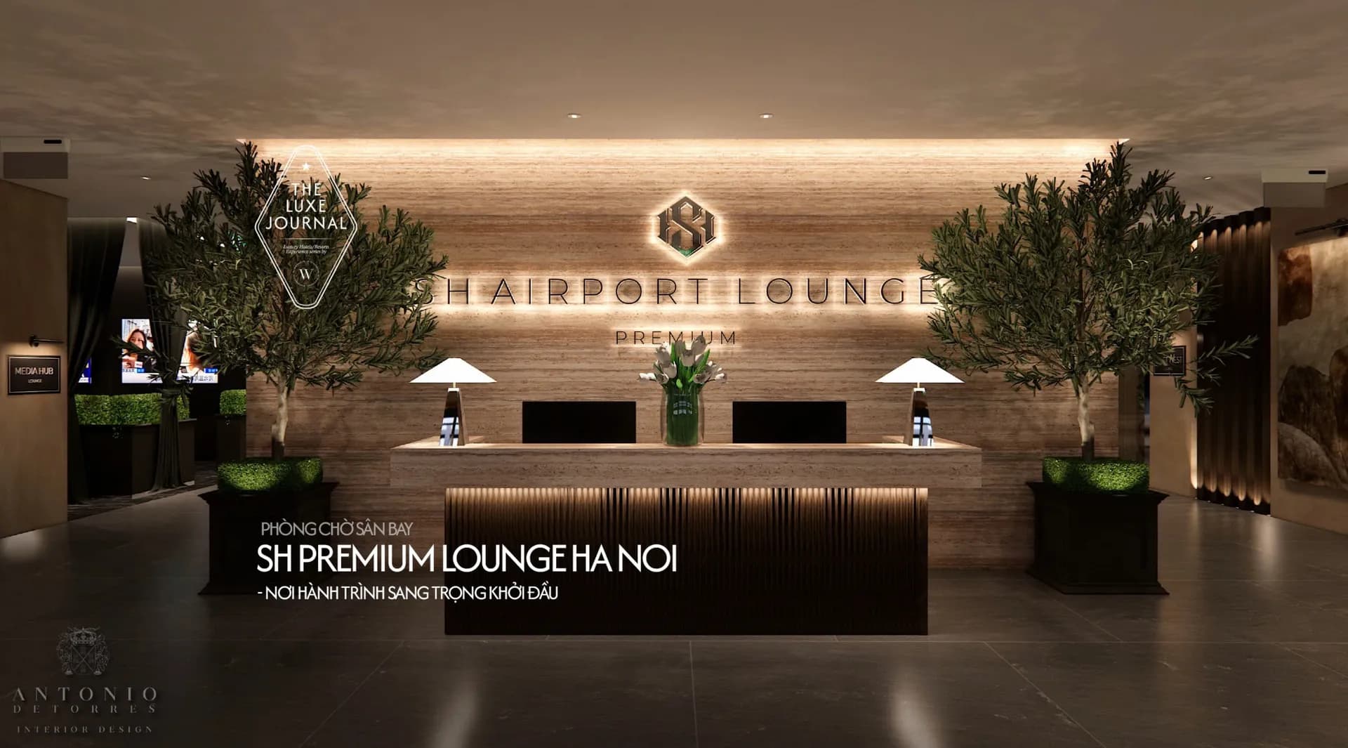 Phòng chờ sân bay SH Premium Lounge Ha Noi - Nơi hành trình sang trọng khởi đầu